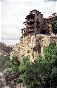 Cliff at Cuenca, Spain